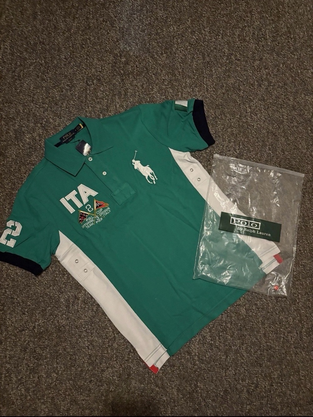 Polo Ralph Lauren Italy #2 Big Pony Polo Shirt Chief Keef M